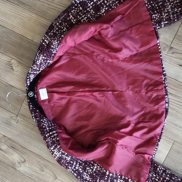 EMMA JAMES Tweed Lined Single Button Blazer Jacket. - Picture 7 of 8